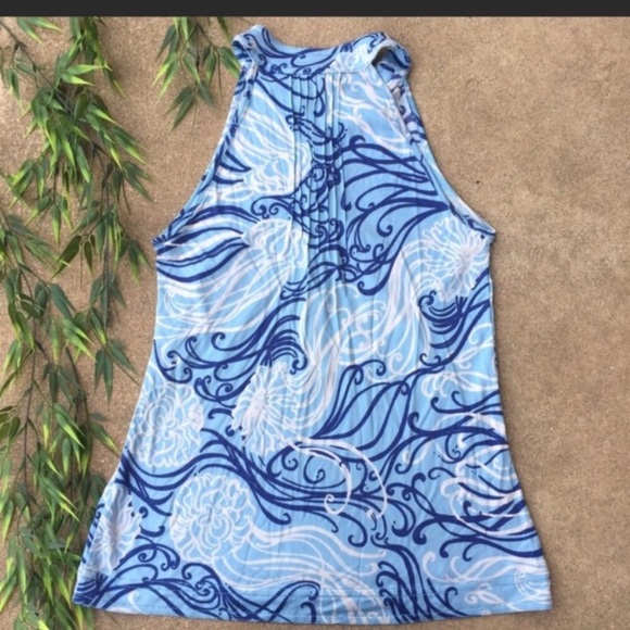 Lily Pulitzer silk blend sleeveless blouse - Picture 4 of 7